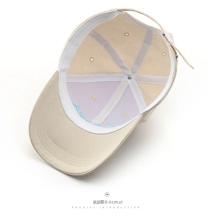 Embroidered Adjustable Green baseball cap Spring men Sports hat Breathable Cotton Trucker hat for Women travel sun hats 6