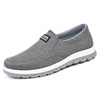 Retro Men Casual Shoes Slip on Canvas Loafers Comfortable Walking Flats for Man Non Slip Soft Moccasins Sneakers Driving Shoes 6