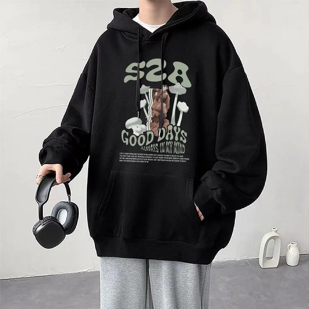 

SZA Good Days Print Hoodies Hip Hop Vintage Gothic Long Sleeve Men Women Fashion Casual Hoodie Oversized Streetwear Y2k Clothes