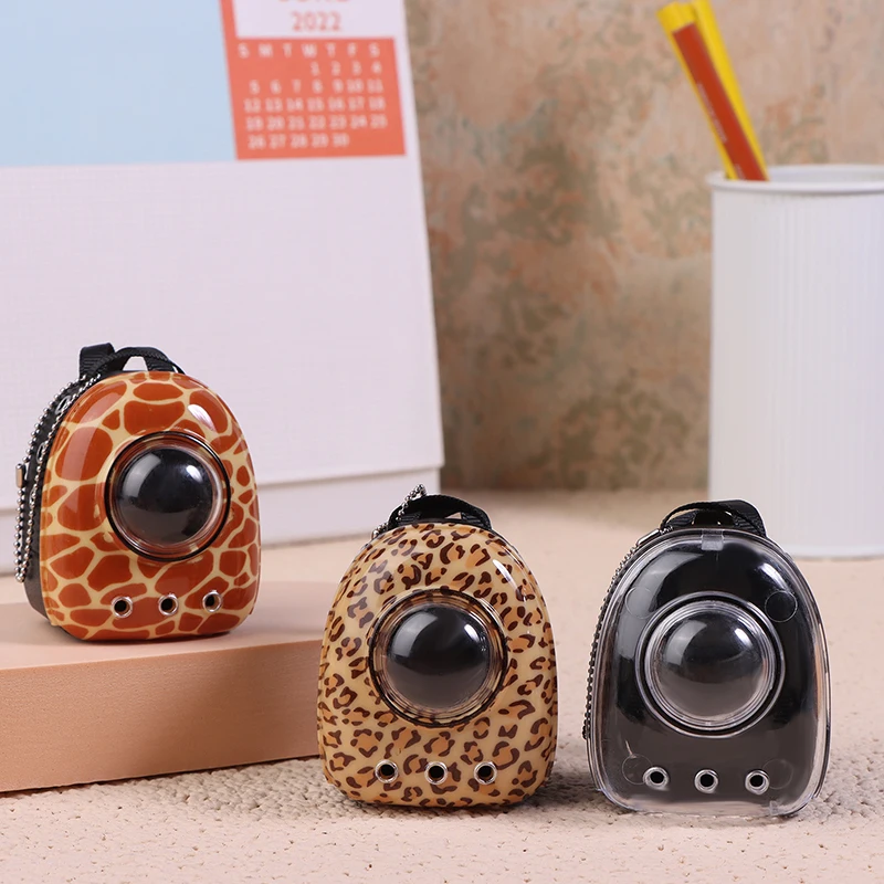 1:6 Doll Mini Backpack Cat Bag Pet Space Bag Travel Bag Dollhouse Scene Decoration Micro Landscape Ornament Photography Props 4