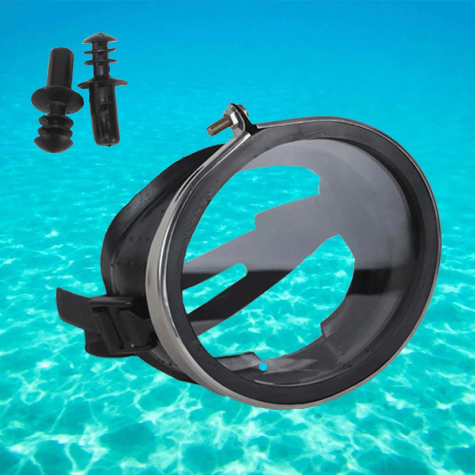 Gafas de buceo Irfora Adultos Máscara de apnea Buceo antiniebla Snorkeling  Máscara de natación Buceo Lente de vidrio templado Gafas para hombres  Mujeres Irfora Gafas de buceo