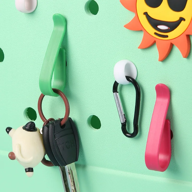 3 pcs/lot DIY hooks couple charm buckles key chain fit for bogg bag beach accessories DIY phone decorations
