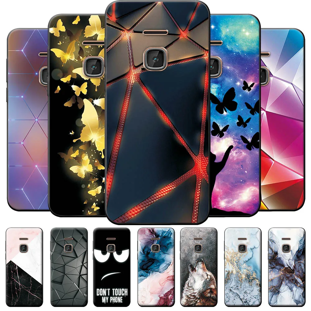 Per Nokia 225 4G Case 215 4G Custodie Antiurto Per Nokia 215 4G Cover Posteriore In Silicone Nero Marmo Per Nokia225 Ta-1321 Shell