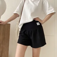 2025 Summer Plus Size Maternity Pants Adjustable Pregnant Women Shorts Ladies Loose Capri 2