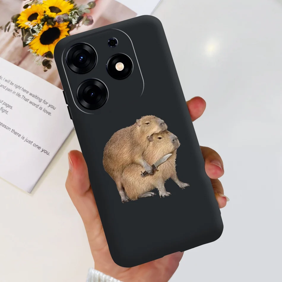 Elegant Fashion Print Soft Silicone TPU Phone Case -