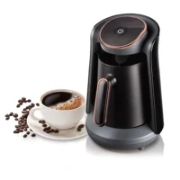 500ml Stainless Coffee Pot Coffee Maker Pot Moka Coffee Maker  Semi-automatic Turkish Coffee Maker Thermal Cup Coffee Machine 1