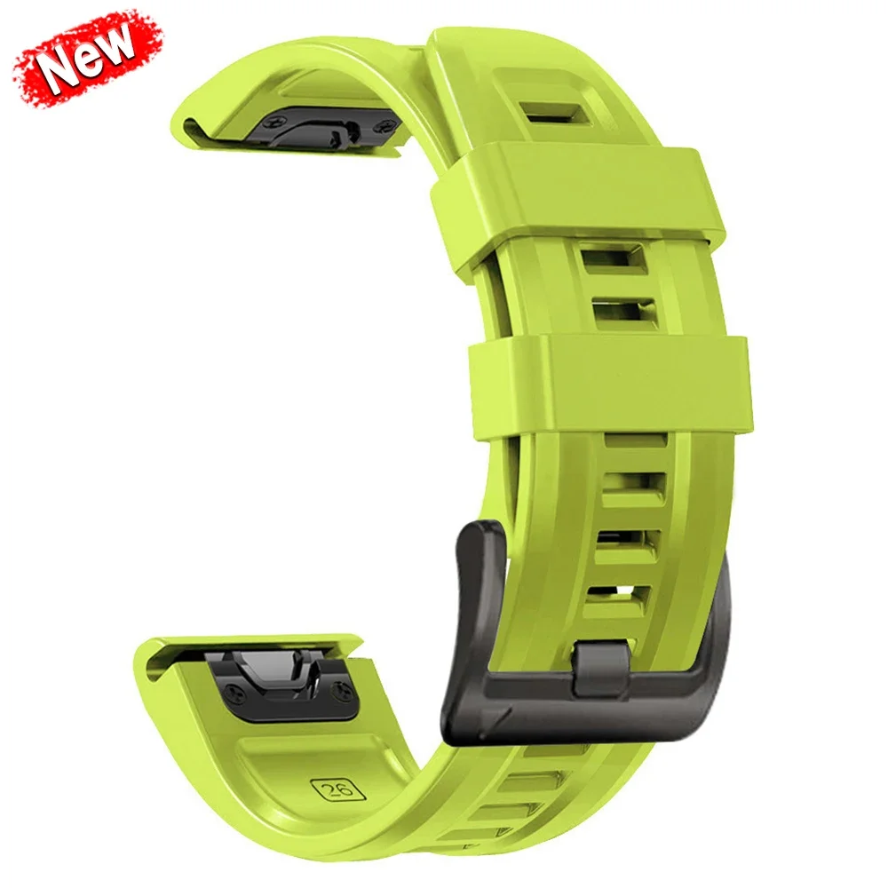 Premium Leather and Silicone QuickFit Sports Band - 22mm/26mm Strap