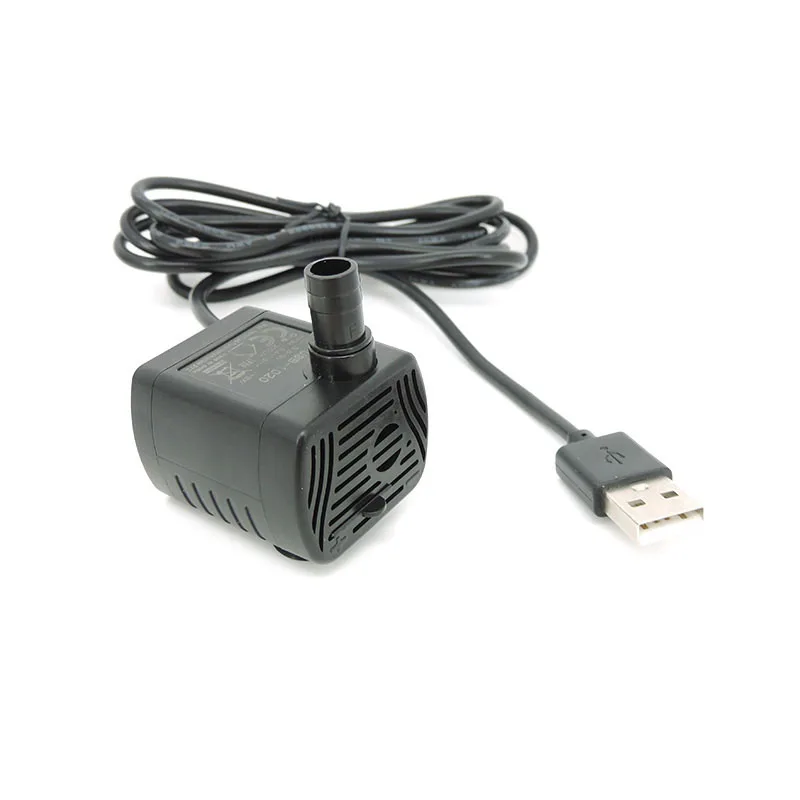 Water Pump AC 220v 12v 5v DC USB Ultra quiet Mini Brushless Fountain Submersible 5W 10W 200-400L/H Lift Aquarium fish tank