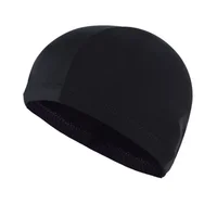 1PC High Elastic Single Thread Polyamide Swimming Cap Men And Women No Cut Breathable Swimming Cap Adult Cloth Cap Hot Spring 2