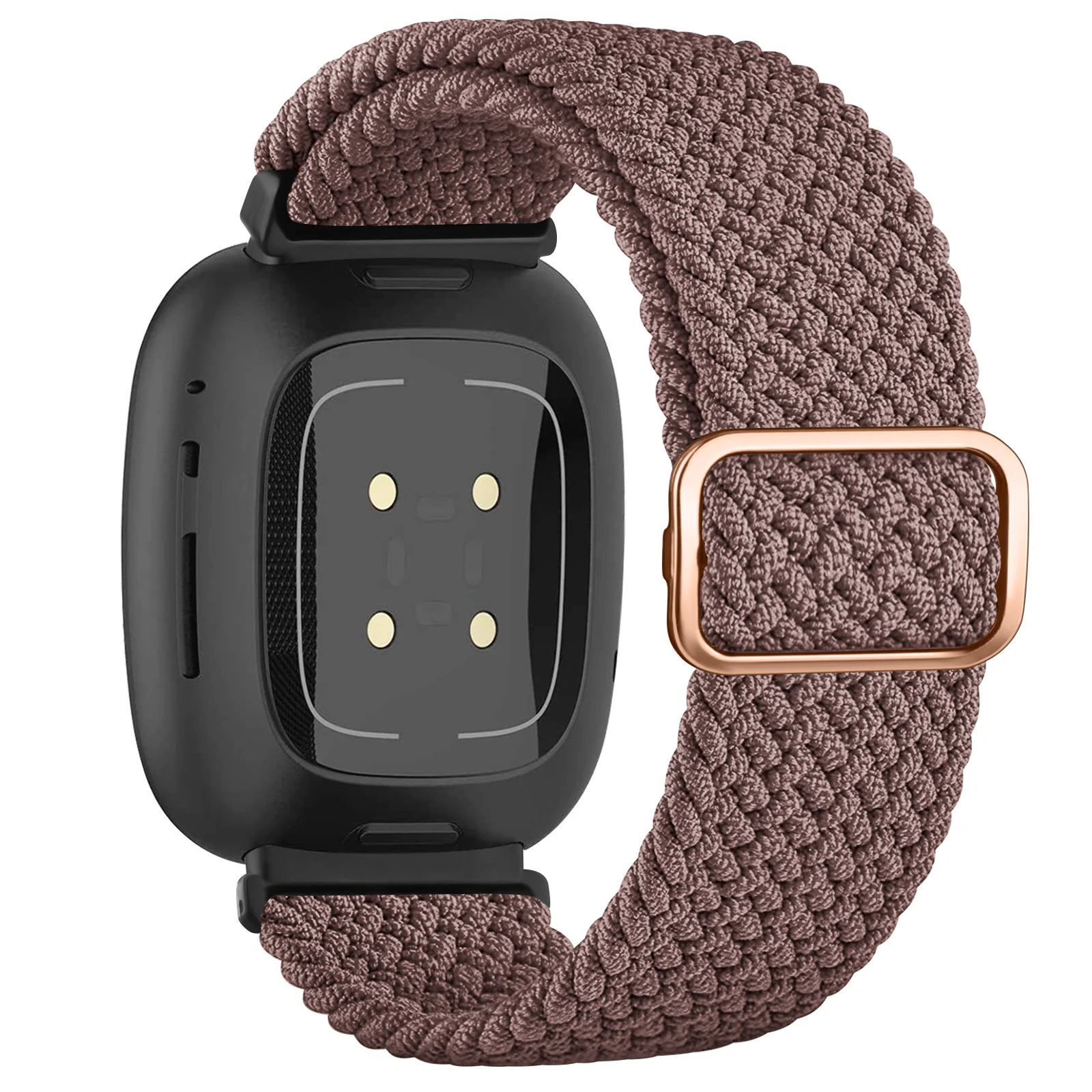 Braided Solo Loop Adjustable Nylon Sport Watchband Bracelet Strap