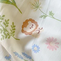 Pastoral Girls Flower Bedding Sets, Washed Cotton Bed Linens, Soft Quilt Cover Sheet Set, Simple Bedspread, Home Textiles 6