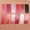 DUNUF 6-Piece Liquid Glitter Lipstick Set - Glossy Finish, Long-Lasting Waterproof Lip Stain in Mixed Color System, Orange, Pink 3