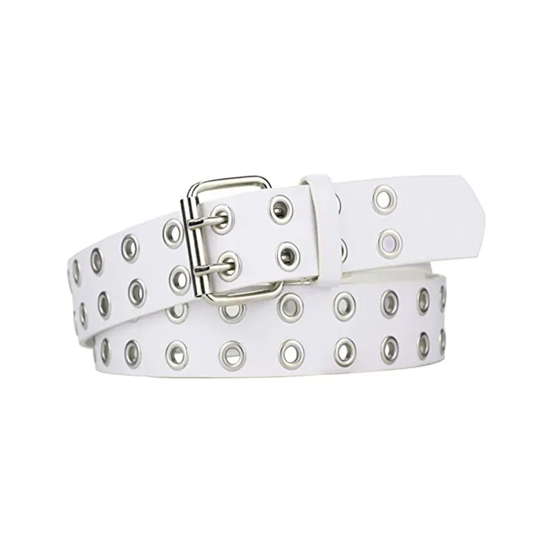 Double riveted hole Belt Adjustable size 110cm