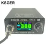 KSGER C245 C210 Soldering Station For JBC Iron Tips Phone Repair Welding Tools Lead-free 180W 3s Heat Sleep Holder AC110-240V 1
