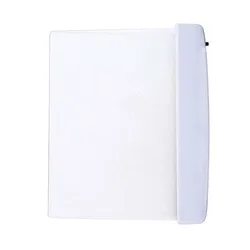 Illuminating Flat Panel Bookmark Light: Portable Eye - Caring Night Lamp (White)