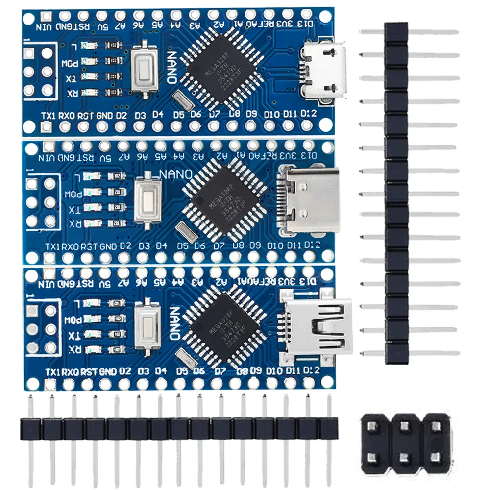 Arduino Controller Nano 3.0 controller nano CH340 USB driver ATMEGA328 ATMEGA328P nano Mini USB With the bootloader for arduino arduino controller
