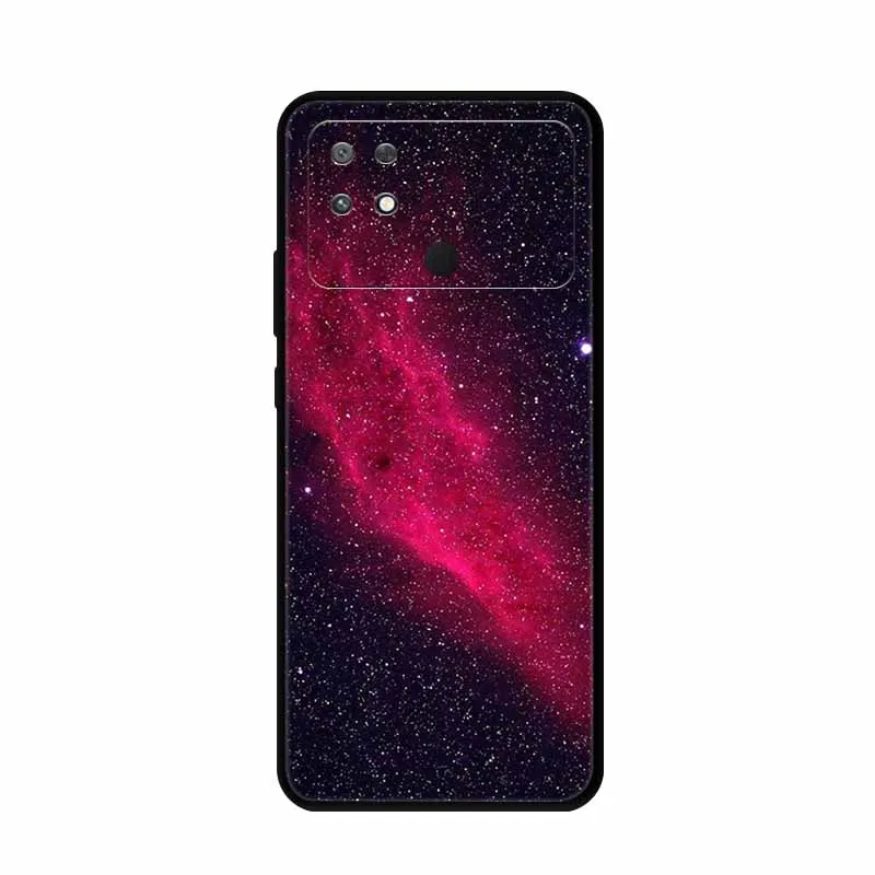 Stylish Soft TPU Silicone Back Cover for Xiaomi Poco C40 - Fashionable Protection Bumper Case