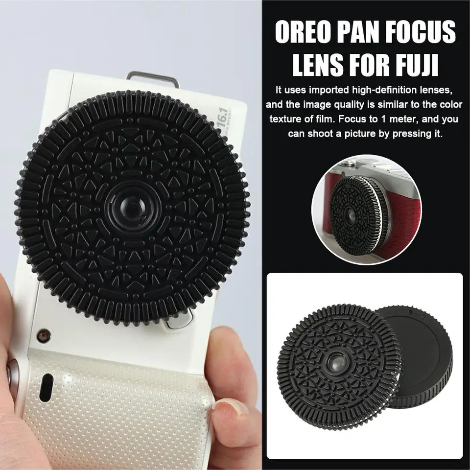 32mm F10 Free Focus Pancake Lens Oreo Pan For Sony E Mount/for