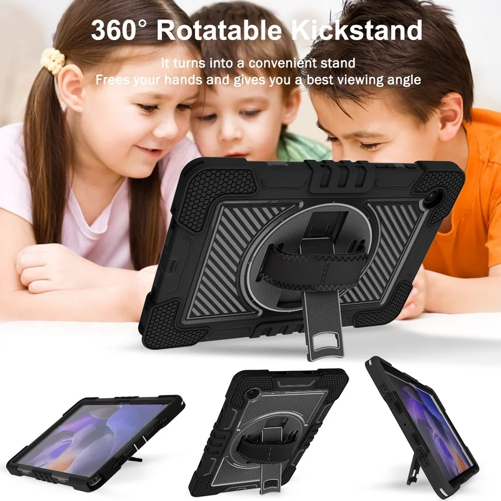 Für Samsung Galaxy Tab A8 10,5 Zoll 2021 SM-X200 X205 S6 P610 A7 10,4 T500 Lite T220 Hülle Kindersicheres Silikon-Tablet_voghion.com
