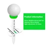4 PCS Golf 10 Degrees Plastic Ball Tees Increase the Distance Speed More Resistant to Play 4