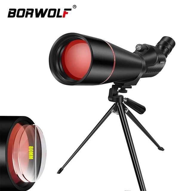 BORWOLF Zoom Spotting Scop 1