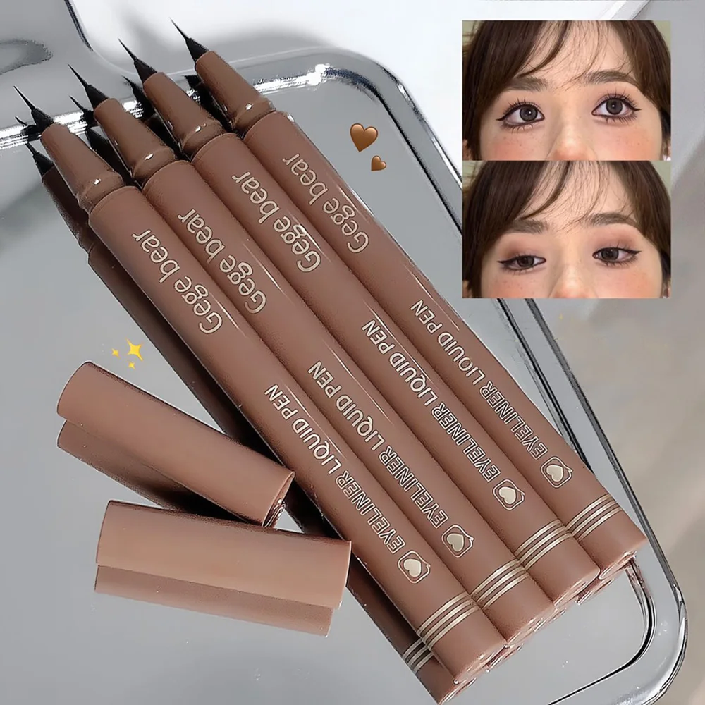 Gege Bear Liquid Eyeliner Pen Waterproof, Smudge-proof, Fast and Precise Makeup, Quick and Smooth Drying 5