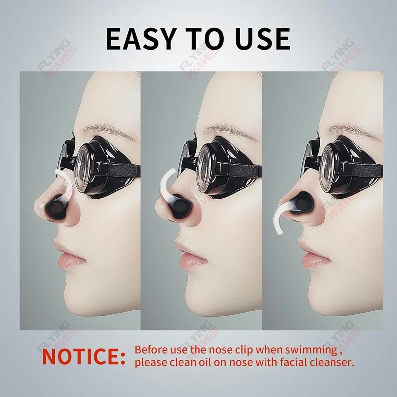 1 Set Silicone Swimming Earplugs Nose clip 6