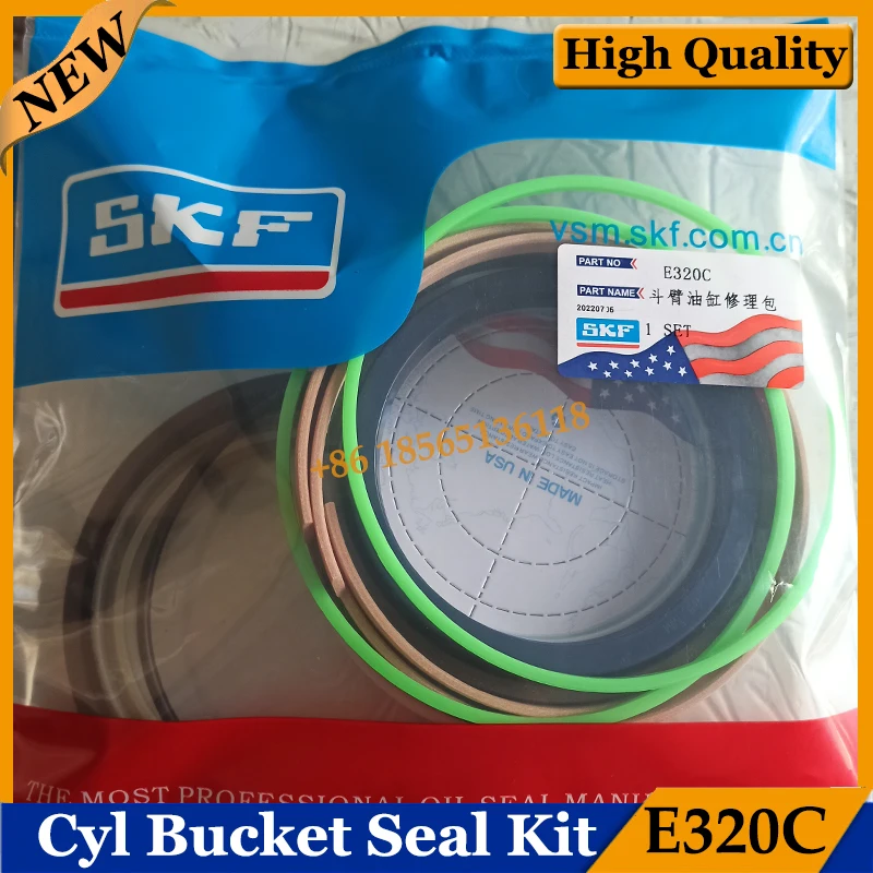 

247-9001 E320C Bucket Cylinder Seal Kit for Caterpillar CAT320C Excavator Parts Hydraulic Bucket Oil Seal Repair Kit 2479001