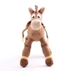 25cm Disney Animation Toy Story Woody Sheriff Bath Red Heart Horse Ordinary Acousto-optic Plush Toy Sofa Pillow Birthday Gift 3