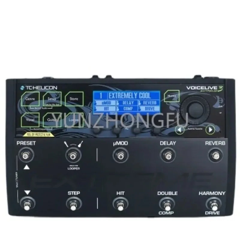ギター TC-Helicon VoiceLive 3 EXTREME TC Helicon VoiceLive 3 Extreme Vocal and Guitar Effects Processor