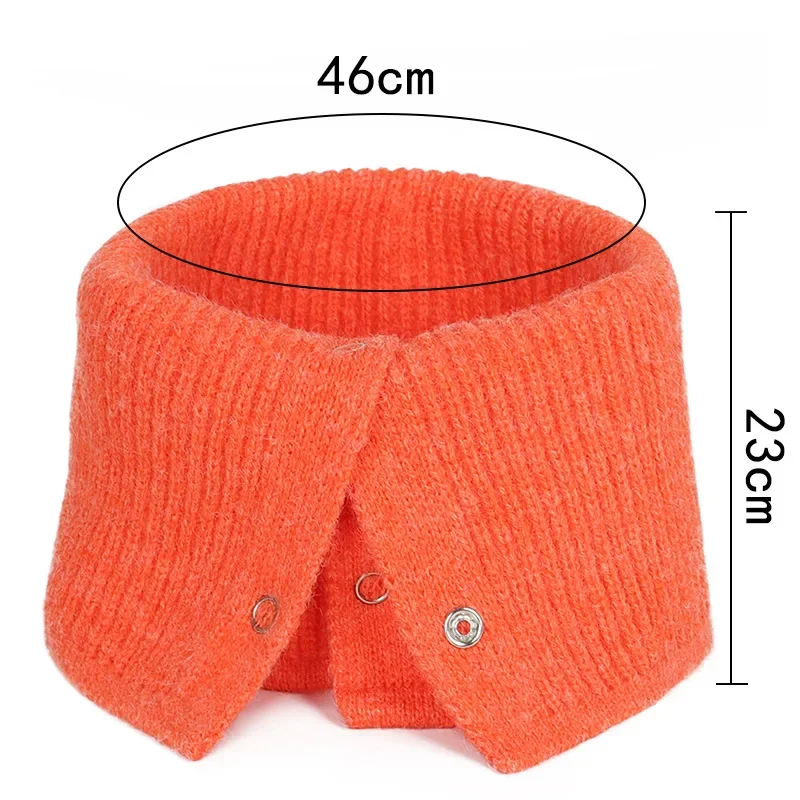 Thermal Hiking Scarves Neck Warmer Outdoor Fishing Cycling Skiing Half Face Cover Button Thick Keep Warm Sport Riding Scarf Mask