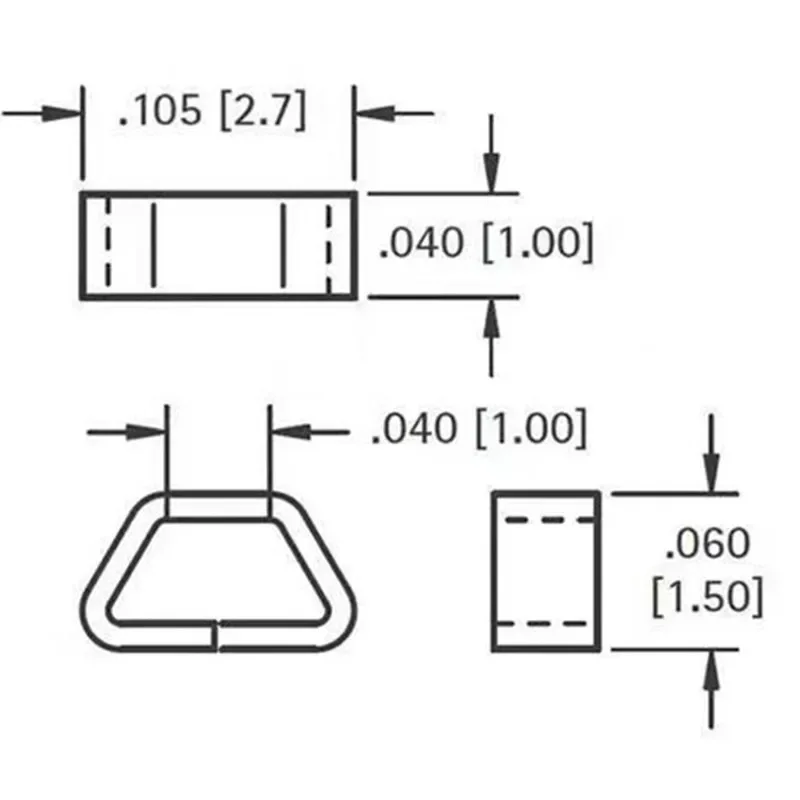 SMD 테스트 터미널 회로 기판 키스톤 테스트 포인트 테스트 링, SMT 절연 테이프, 1 릴 5015PCB 보드, 100 개