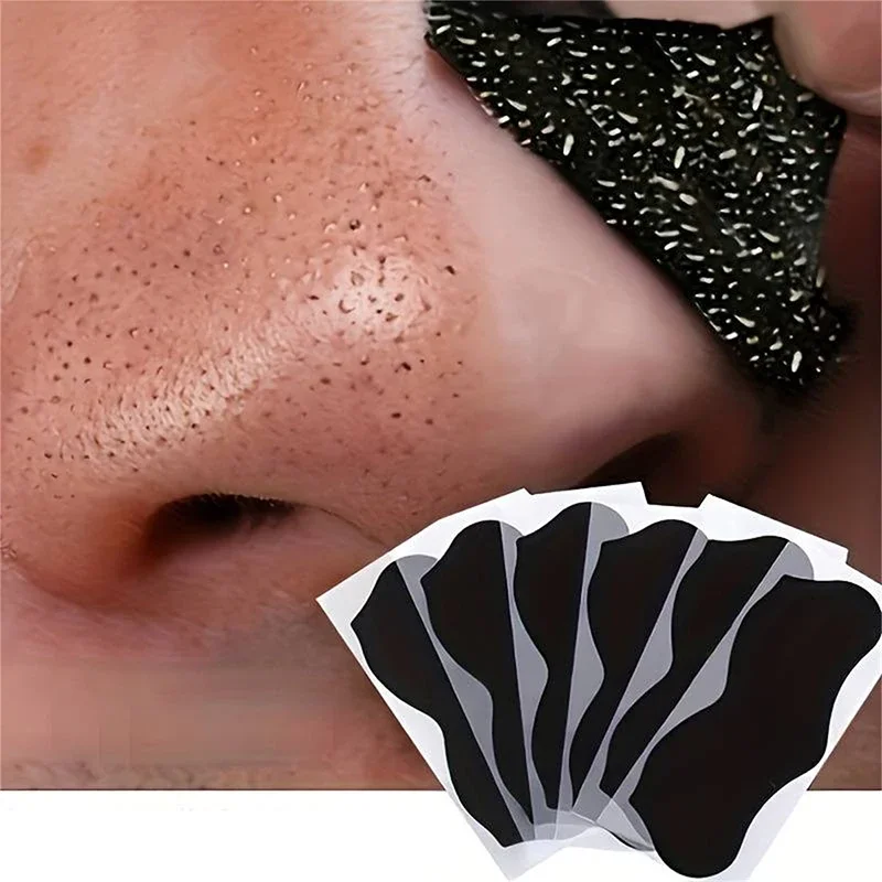Description Picture 5 of itemBamboo Charcoal Blackhead Remover Mask Black Dots Spots Acne Treatment Mask Nose Sticker Cleaner Nose Pore Deep Clean Strip