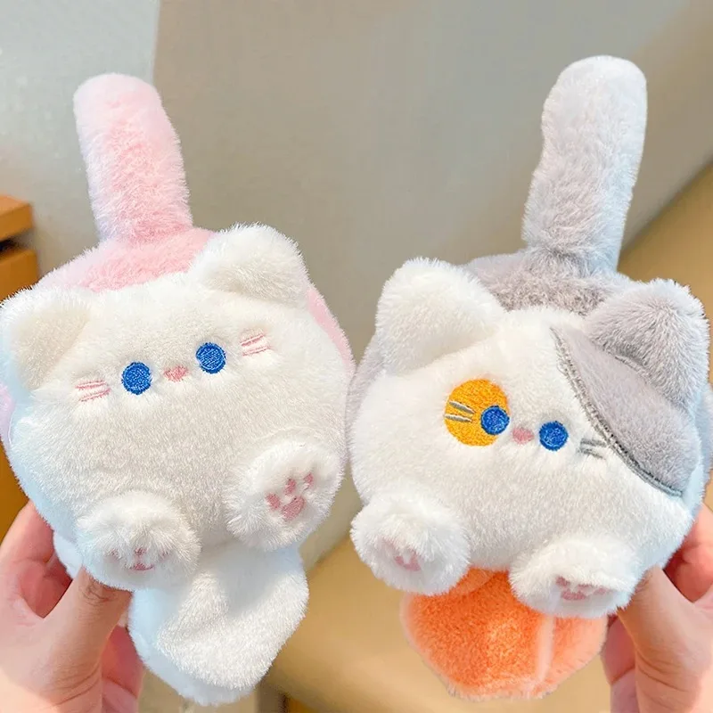 Winter Cartoon Soft Rabbit Winter Warm Earmuffs Girl Plush Thick Ear Cover Ear Protection Antifreeze Warmth Muffs for Women