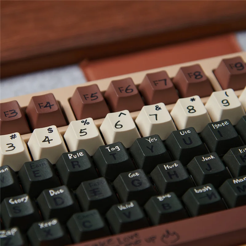 Love Story Keycaps, Cereja Perfil, 23 Chaves,