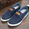 Men's Casual Shoes Breathable Canvas Denim Sneakers Men Walking Flats 2022 Spring Summer Lightweight Slip-on Loafers Shoes Man 3
