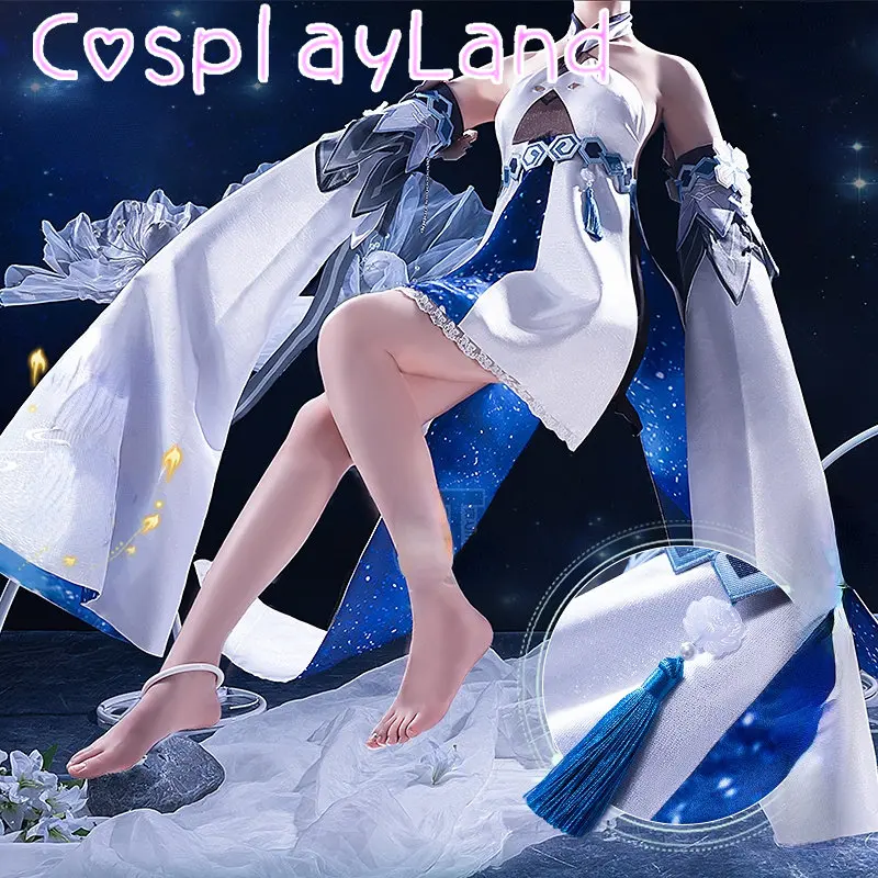 

Женский костюм для косплея Genshin Impact Guizhong, костюмы Genshin Gui Zhong для Хэллоуина, костюм для косплея