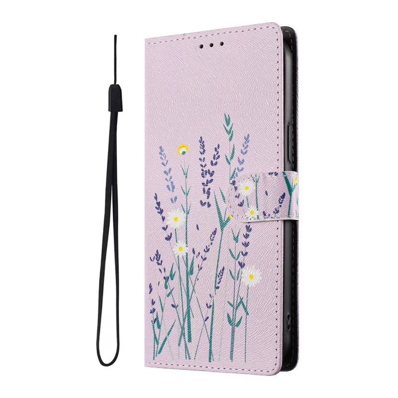 Cute Cartoon Cat Flip Wallet Phone Case Cover