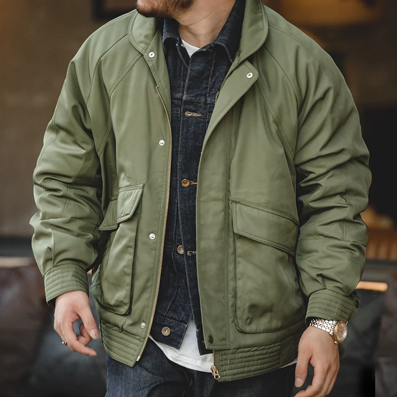 Chaqueta Bomber Chamarra Estilo Japonesa Para Hombre Bonne Nuit