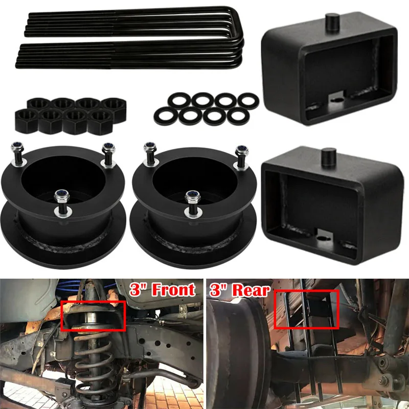 Aazon.co: RealTruck SUPERLIFT SUSPENSION Kit De Bloque De 5 Pulgadas - View #3