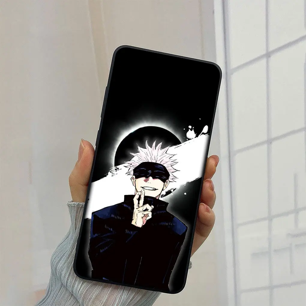 Gojo Satoru Anime-Inspired Soft Phone Cover