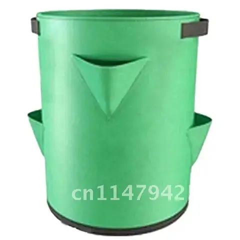 

Мешок для выращивания клубники, мешок для выращивания овощей, горшок для выращивания растений, мешок для выращивания растений на 5/галлонов, садовый террасный контейнер с несколькими отверстиями