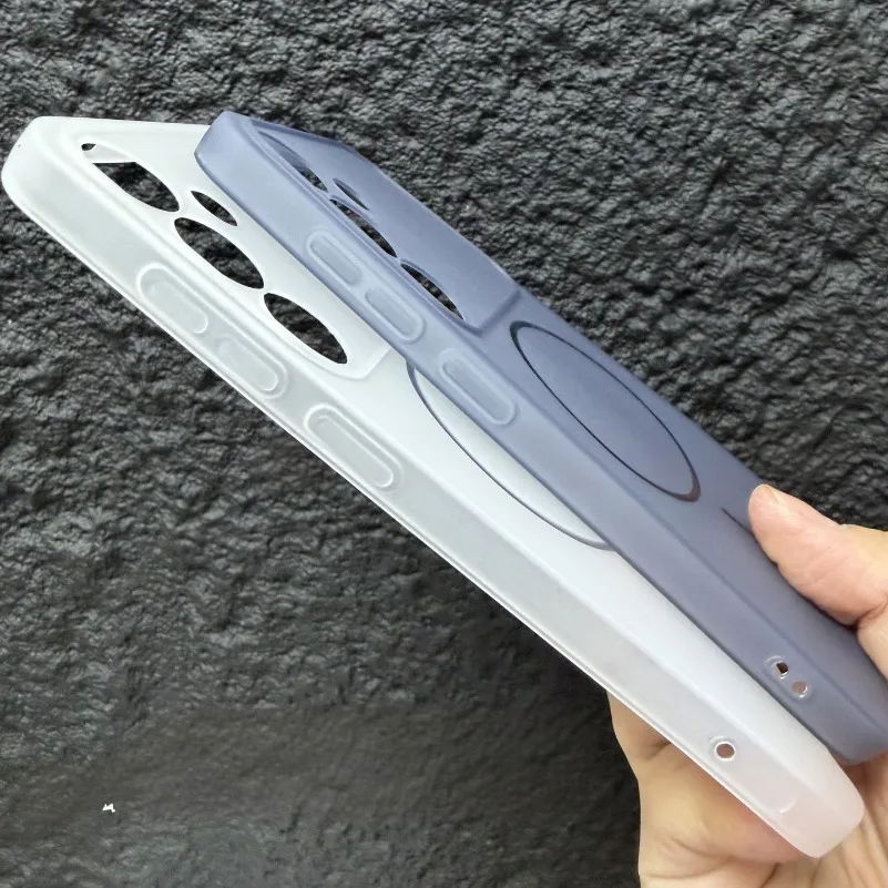 Ultra Slim Thin Matte Translucent Soft TPU Shockproof Frosted Luxury Case