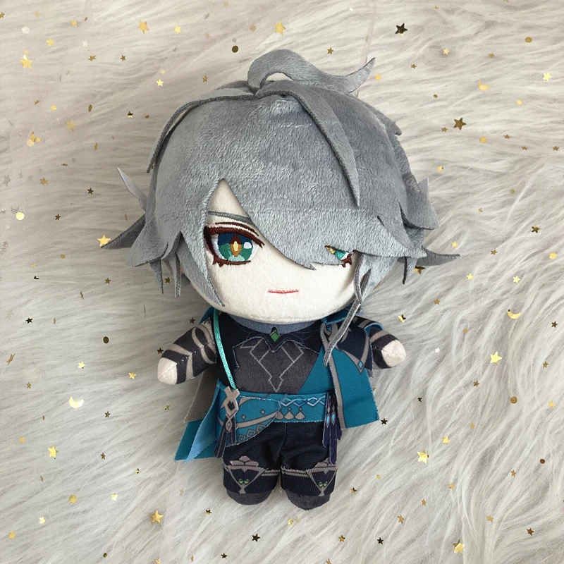 20cm Genshin Impact Plush Toys Cosplay Anime Kawaii Elheisen Boys Girls Gifts Dolls Cartoon Mascot  Christmas presents Pillow game genshin impact plush toy anime cosplay arataki itto hu tao xiao zhongli morax kamisato ayato klee plush dolls pillows gift