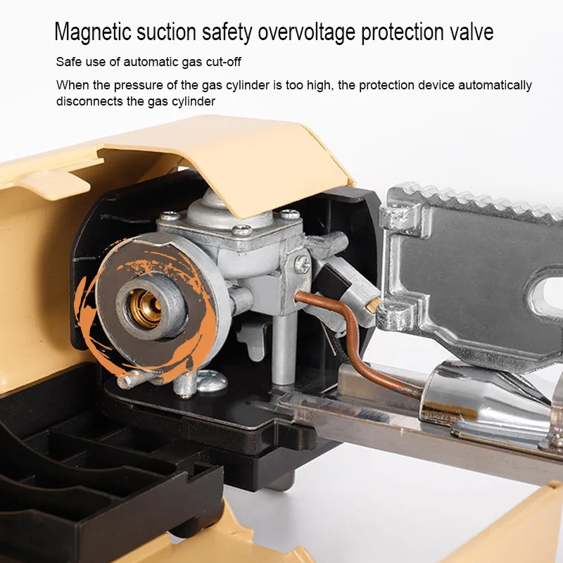 Portable Camping Foldable Cassette Stove Outdoor Hiking Travel BBQ Cooking Boiling Burning Lightweight Butagas Stove 5