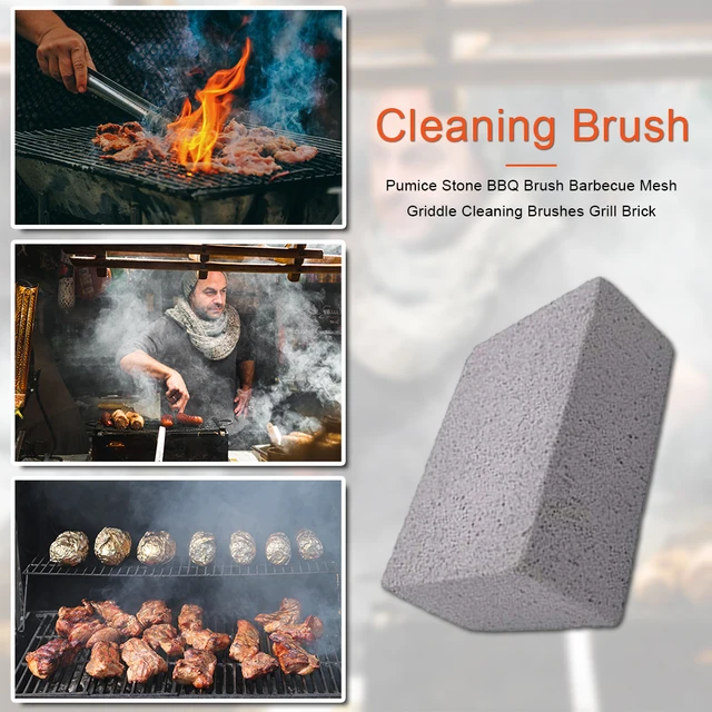 Bbq Grilltisztítás Tégla Blokk Állványok Foltok Zsírtisztító Szerszám Grillezés Kő Pumice Brick Kitchen Tools - Image 3