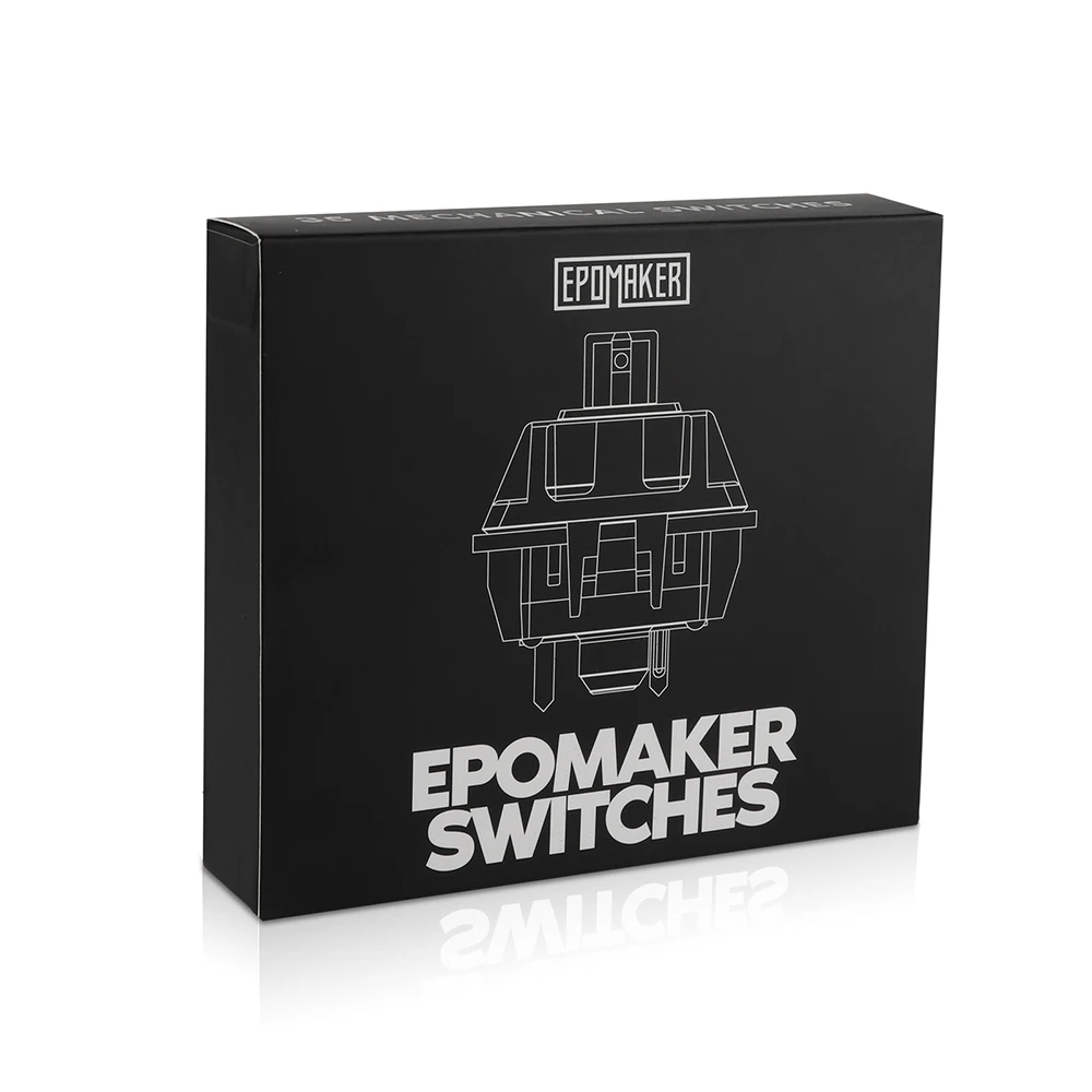 Epomaker Flamingo Switches Conjunto Linear Fábrica Lubed Switch Pom Stem Dupla Primavera pc Habitação Teclado Mecânico 35 Peças - Imagem 6