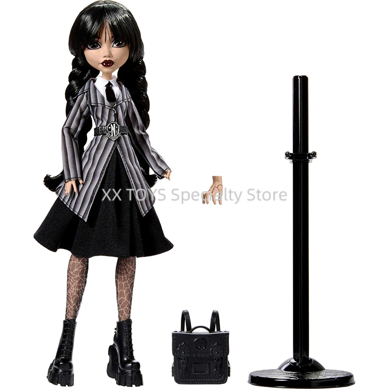 Monster High Wednesday Doll Addams Rave'N Wednesday Enid