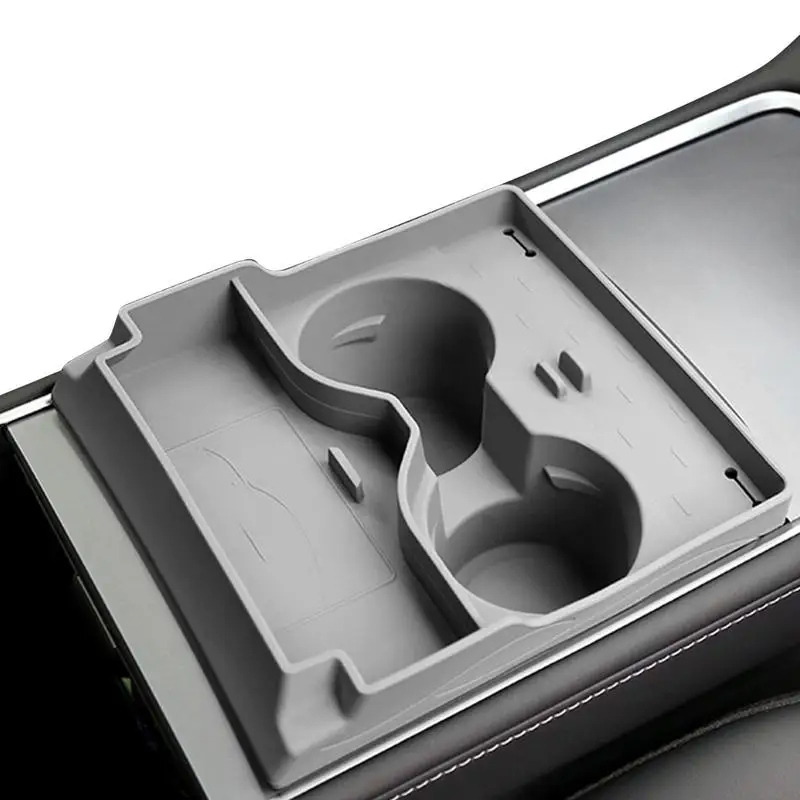 

Автомобильный держатель для стакана Tesla Model 3/Y, центральное управление, подставка для стакана с пробкой, нескользящий Силиконовый органайзер для напитков Tesla