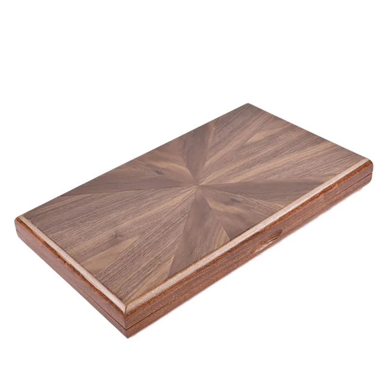 Wooden Backgammon Chess Set Large Handmade Board Games Portable Family Travel Table Games Children Aldult Gift